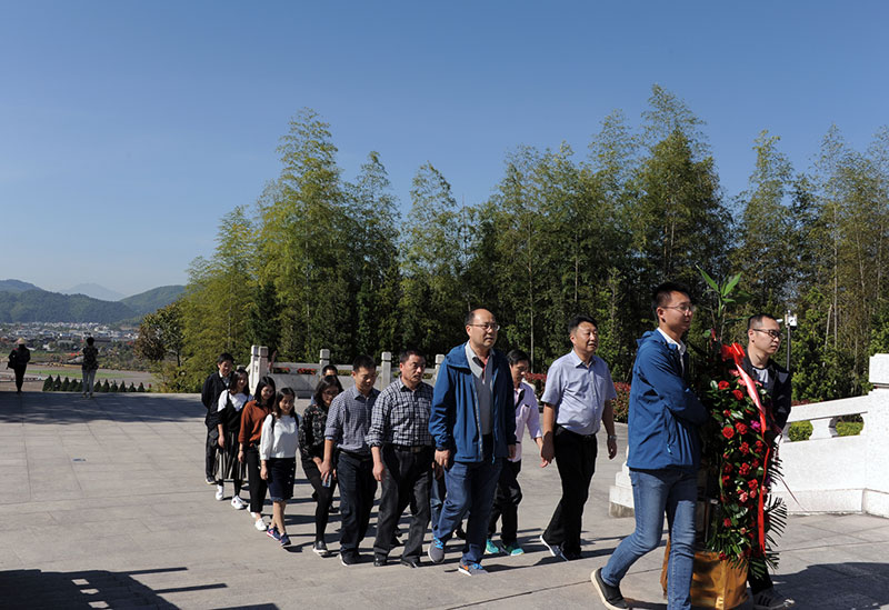 华体会hth·（体育）（中国）官方网站党支部组织党员干部赴古田参观学习